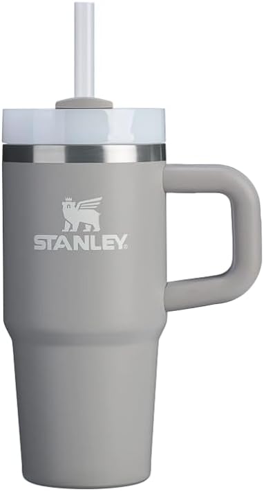 STANLEY Quencher H2.0 Tumbler with Handle and Straw 30 oz | Flowstate 3-Position Lid | Cup Holder Compatible for Travel | Insulated Stainless Steel Cup | BPA-Free | Nectarine