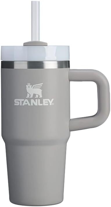 STANLEY Quencher H2.0 Tumbler with Handle and Straw 30 oz | Flowstate 3-Position Lid | Cup Holder Compatible for Travel | Insulated Stainless Steel Cup | BPA-Free | Nectarine