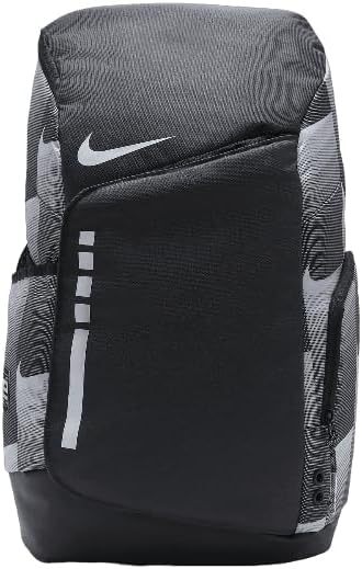 Nike, Unisex, Varsity Elite Backpack (32L), Black/Black/Metallic Silver, One Size