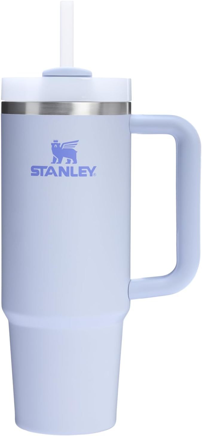 STANLEY Quencher H2.0 Tumbler with Handle and Straw 30 oz | Flowstate 3-Position Lid | Cup Holder Compatible for Travel | Insulated Stainless Steel Cup | BPA-Free | Nectarine