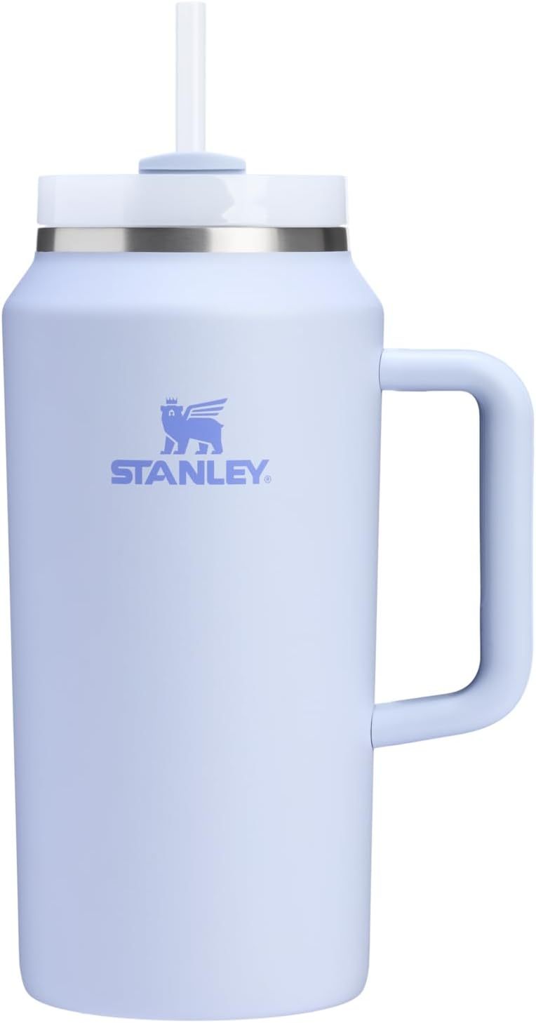 STANLEY Quencher H2.0 Tumbler with Handle and Straw 30 oz | Flowstate 3-Position Lid | Cup Holder Compatible for Travel | Insulated Stainless Steel Cup | BPA-Free | Nectarine