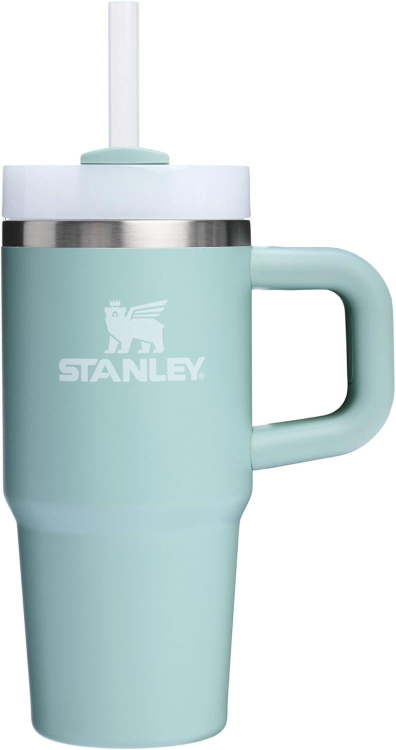 STANLEY Quencher H2.0 Tumbler with Handle and Straw 30 oz | Flowstate 3-Position Lid | Cup Holder Compatible for Travel | Insulated Stainless Steel Cup | BPA-Free | Nectarine