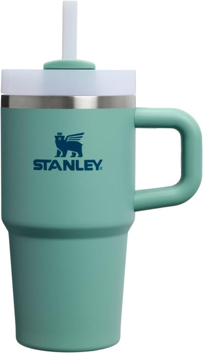 STANLEY Quencher H2.0 Tumbler with Handle and Straw 30 oz | Flowstate 3-Position Lid | Cup Holder Compatible for Travel | Insulated Stainless Steel Cup | BPA-Free | Nectarine