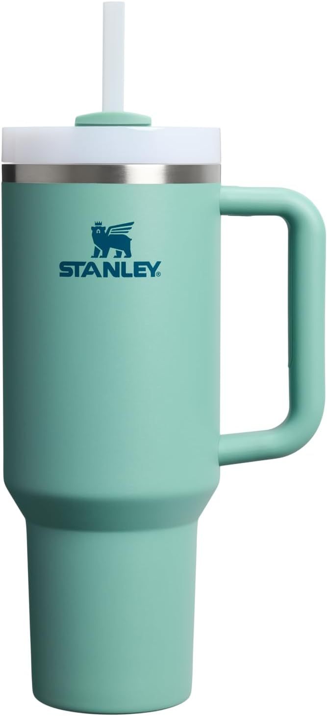 STANLEY Quencher H2.0 Tumbler with Handle and Straw 30 oz | Flowstate 3-Position Lid | Cup Holder Compatible for Travel | Insulated Stainless Steel Cup | BPA-Free | Nectarine