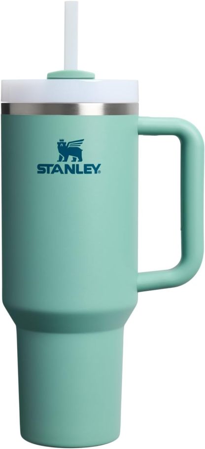 STANLEY Quencher H2.0 Tumbler with Handle and Straw 30 oz | Flowstate 3-Position Lid | Cup Holder Compatible for Travel | Insulated Stainless Steel Cup | BPA-Free | Nectarine