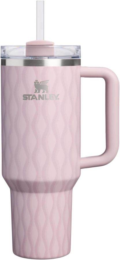 STANLEY Quencher H2.0 Tumbler with Handle and Straw 30 oz | Flowstate 3-Position Lid | Cup Holder Compatible for Travel | Insulated Stainless Steel Cup | BPA-Free | Nectarine