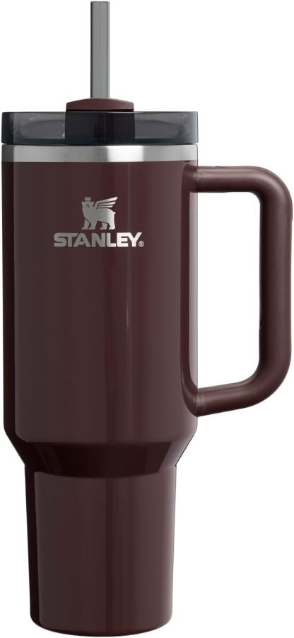 STANLEY Quencher H2.0 Tumbler with Handle and Straw 30 oz | Flowstate 3-Position Lid | Cup Holder Compatible for Travel | Insulated Stainless Steel Cup | BPA-Free | Nectarine