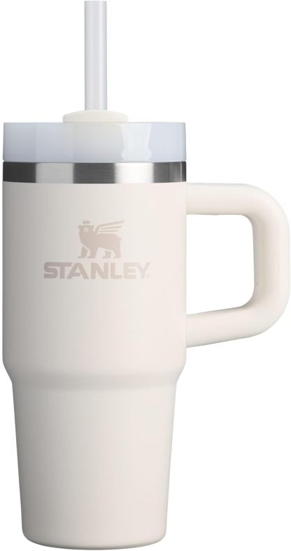 STANLEY Quencher H2.0 Tumbler with Handle and Straw 30 oz | Flowstate 3-Position Lid | Cup Holder Compatible for Travel | Insulated Stainless Steel Cup | BPA-Free | Nectarine