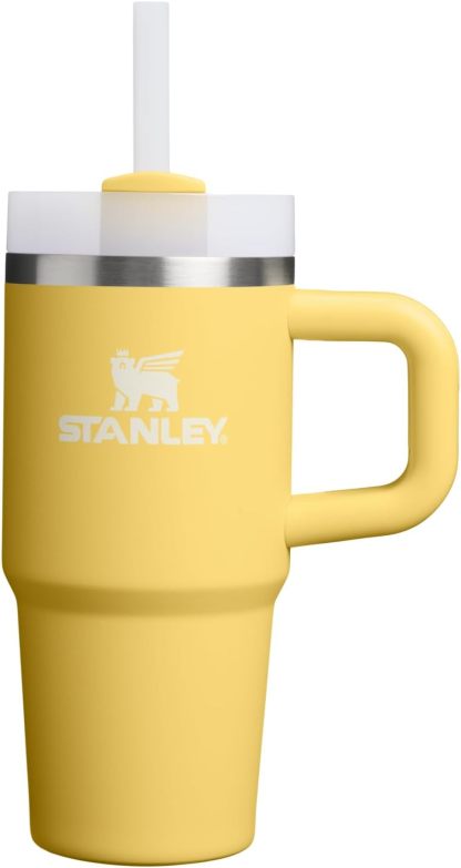 STANLEY Quencher H2.0 Tumbler with Handle and Straw 30 oz | Flowstate 3-Position Lid | Cup Holder Compatible for Travel | Insulated Stainless Steel Cup | BPA-Free | Nectarine