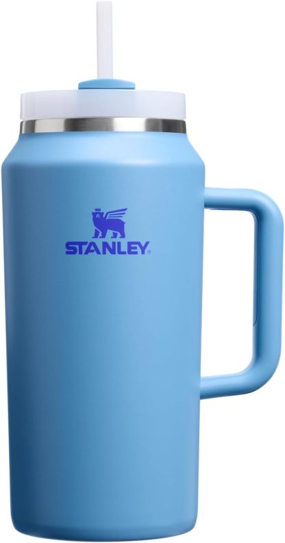STANLEY Quencher H2.0 Tumbler with Handle and Straw 30 oz | Flowstate 3-Position Lid | Cup Holder Compatible for Travel | Insulated Stainless Steel Cup | BPA-Free | Nectarine