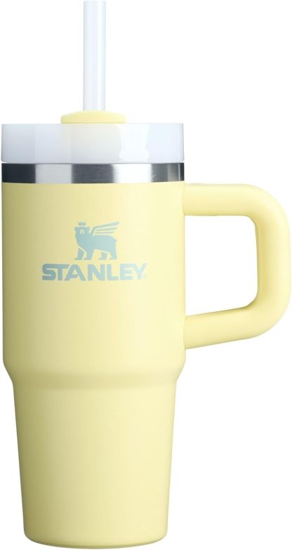 STANLEY Quencher H2.0 Tumbler with Handle and Straw 30 oz | Flowstate 3-Position Lid | Cup Holder Compatible for Travel | Insulated Stainless Steel Cup | BPA-Free | Nectarine