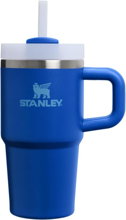 STANLEY Quencher H2.0 Tumbler with Handle and Straw 30 oz | Flowstate 3-Position Lid | Cup Holder Compatible for Travel | Insulated Stainless Steel Cup | BPA-Free | Nectarine