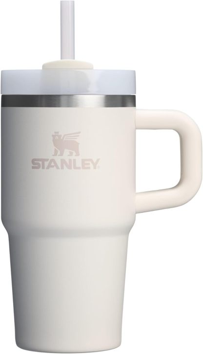 STANLEY Quencher H2.0 Tumbler with Handle and Straw 30 oz | Flowstate 3-Position Lid | Cup Holder Compatible for Travel | Insulated Stainless Steel Cup | BPA-Free | Nectarine