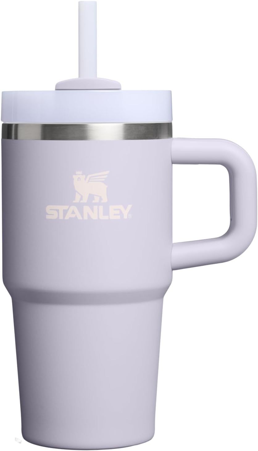 STANLEY Quencher H2.0 Tumbler with Handle and Straw 30 oz | Flowstate 3-Position Lid | Cup Holder Compatible for Travel | Insulated Stainless Steel Cup | BPA-Free | Nectarine