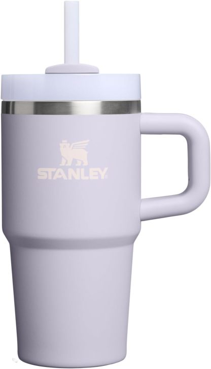 STANLEY Quencher H2.0 Tumbler with Handle and Straw 30 oz | Flowstate 3-Position Lid | Cup Holder Compatible for Travel | Insulated Stainless Steel Cup | BPA-Free | Nectarine