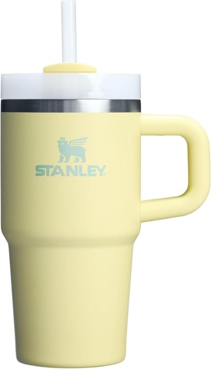 STANLEY Quencher H2.0 Tumbler with Handle and Straw 30 oz | Flowstate 3-Position Lid | Cup Holder Compatible for Travel | Insulated Stainless Steel Cup | BPA-Free | Nectarine