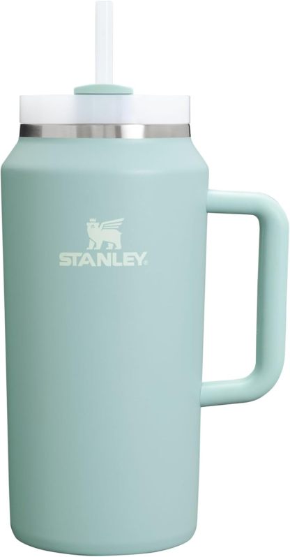 STANLEY Quencher H2.0 Tumbler with Handle and Straw 30 oz | Flowstate 3-Position Lid | Cup Holder Compatible for Travel | Insulated Stainless Steel Cup | BPA-Free | Nectarine