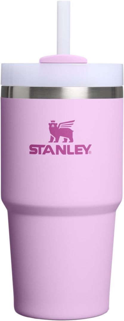 STANLEY Quencher H2.0 Tumbler with Handle and Straw 30 oz | Flowstate 3-Position Lid | Cup Holder Compatible for Travel | Insulated Stainless Steel Cup | BPA-Free | Nectarine