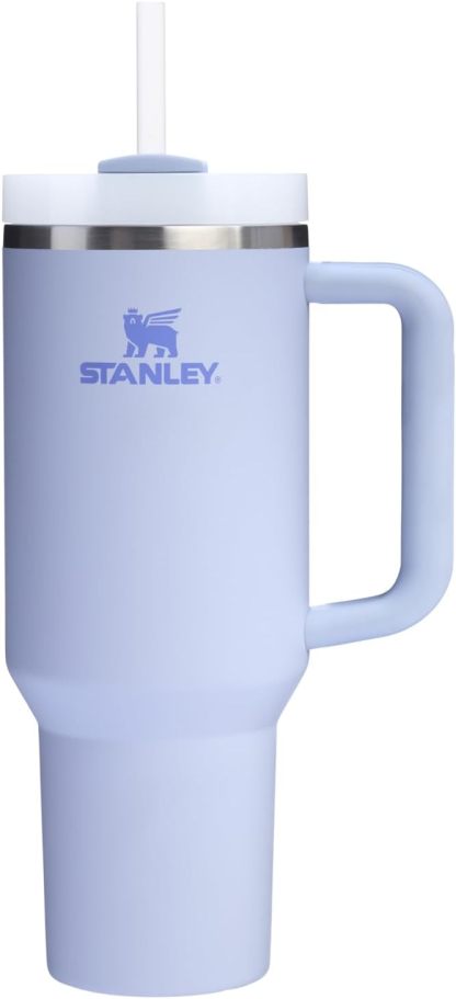 STANLEY Quencher H2.0 Tumbler with Handle and Straw 30 oz | Flowstate 3-Position Lid | Cup Holder Compatible for Travel | Insulated Stainless Steel Cup | BPA-Free | Nectarine