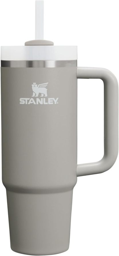 STANLEY Quencher H2.0 Tumbler with Handle and Straw 30 oz | Flowstate 3-Position Lid | Cup Holder Compatible for Travel | Insulated Stainless Steel Cup | BPA-Free | Nectarine