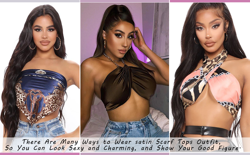 There Are Many Ways to Wear Head Scarf, So You Can Look Sexy and Charming, and Show Your Good Figure