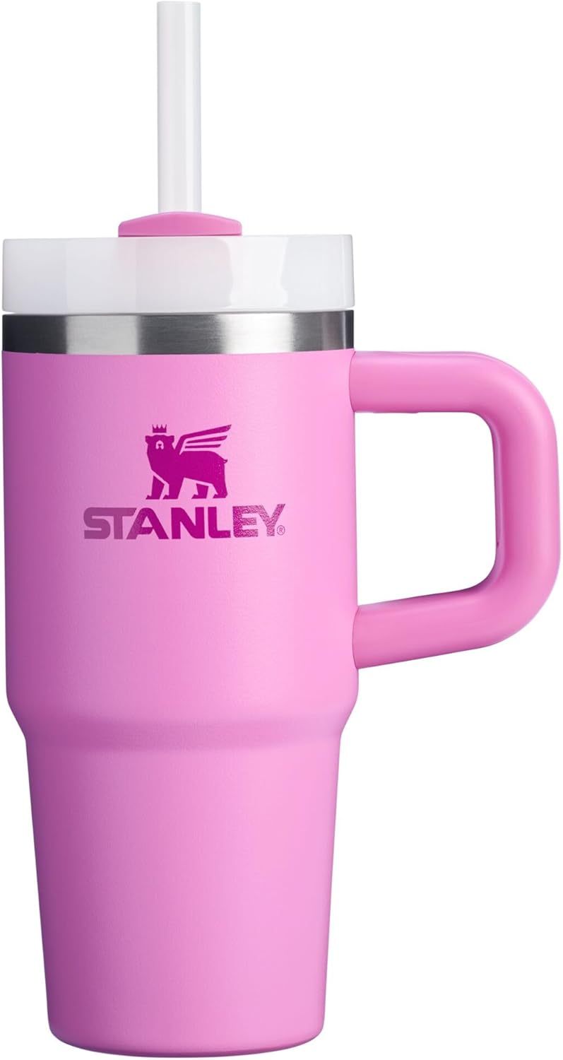 STANLEY Quencher H2.0 Tumbler with Handle and Straw 30 oz | Flowstate 3-Position Lid | Cup Holder Compatible for Travel | Insulated Stainless Steel Cup | BPA-Free | Nectarine