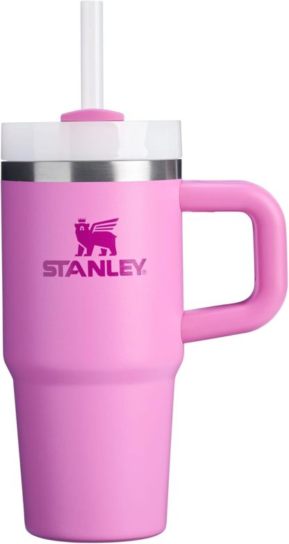 STANLEY Quencher H2.0 Tumbler with Handle and Straw 30 oz | Flowstate 3-Position Lid | Cup Holder Compatible for Travel | Insulated Stainless Steel Cup | BPA-Free | Nectarine