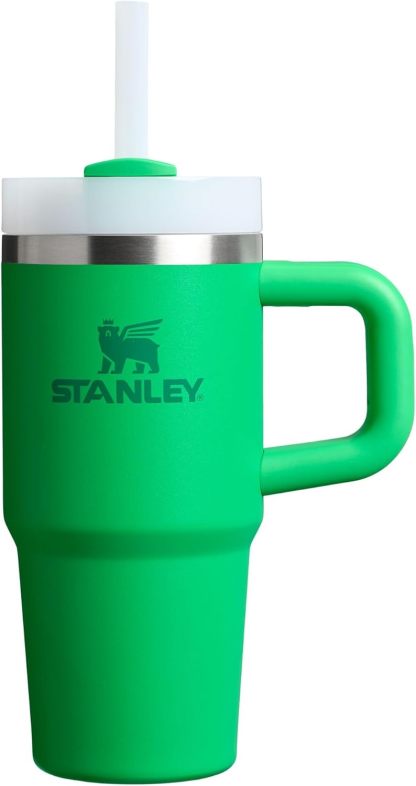 STANLEY Quencher H2.0 Tumbler with Handle and Straw 30 oz | Flowstate 3-Position Lid | Cup Holder Compatible for Travel | Insulated Stainless Steel Cup | BPA-Free | Nectarine