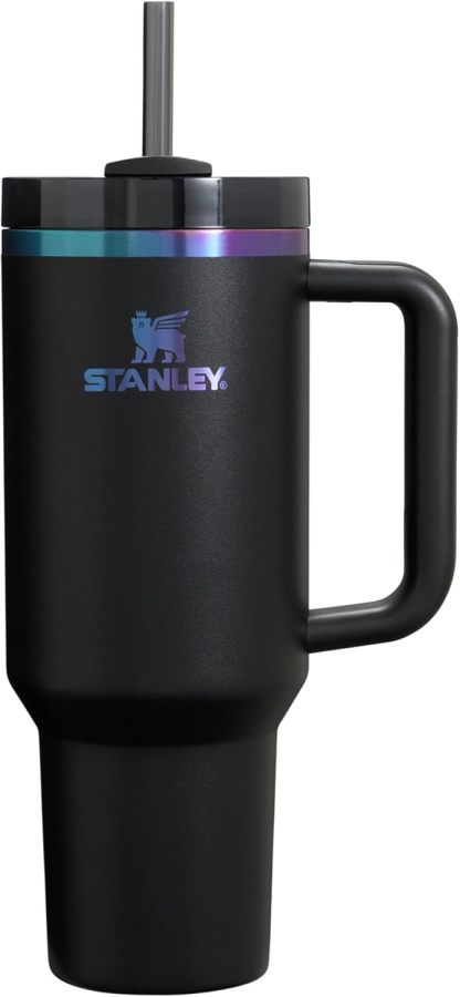 STANLEY Quencher H2.0 Tumbler with Handle and Straw 30 oz | Flowstate 3-Position Lid | Cup Holder Compatible for Travel | Insulated Stainless Steel Cup | BPA-Free | Nectarine