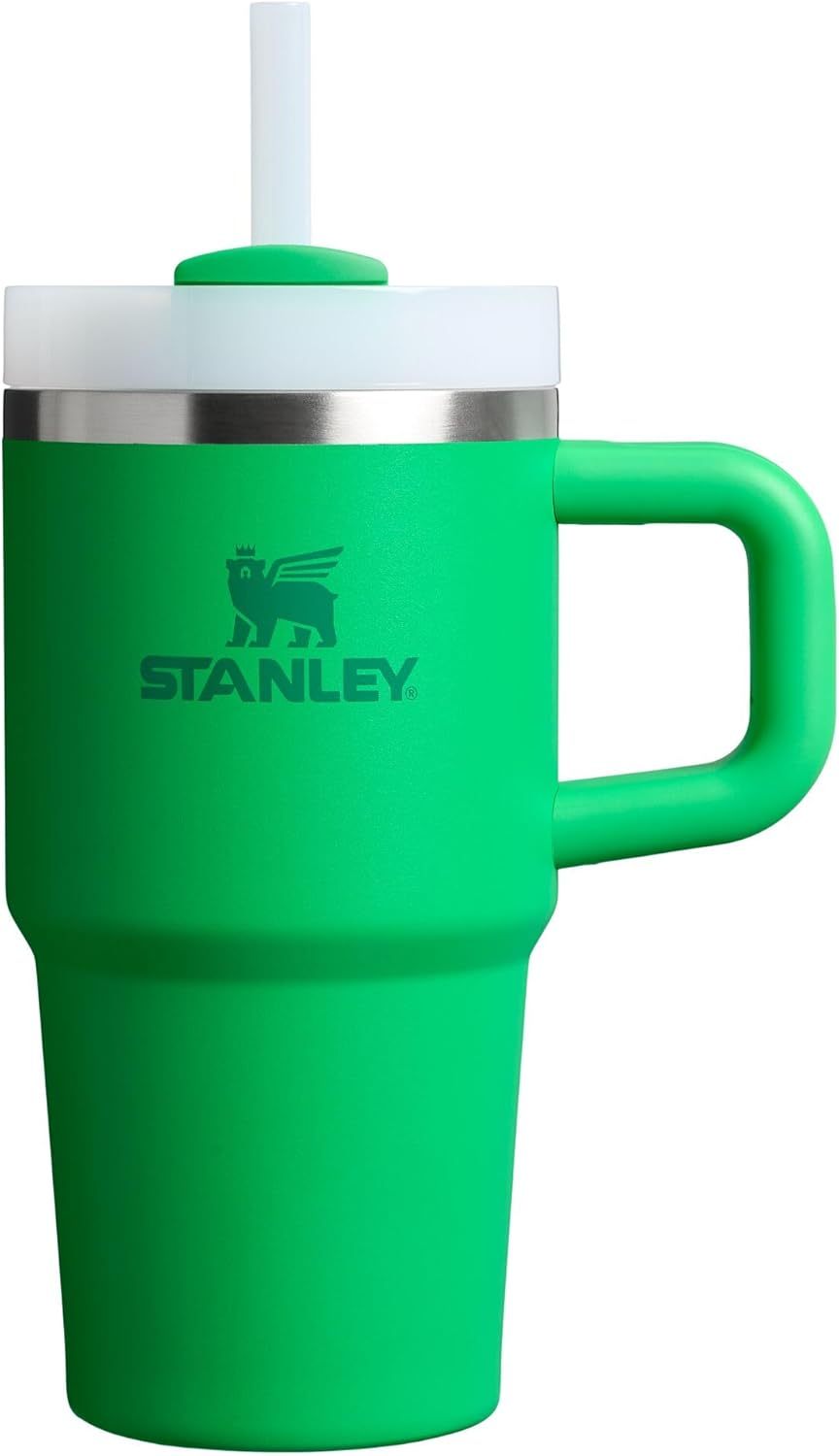 STANLEY Quencher H2.0 Tumbler with Handle and Straw 30 oz | Flowstate 3-Position Lid | Cup Holder Compatible for Travel | Insulated Stainless Steel Cup | BPA-Free | Nectarine
