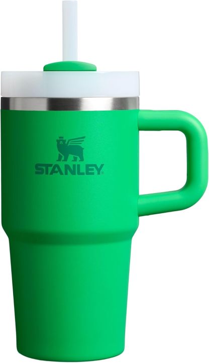 STANLEY Quencher H2.0 Tumbler with Handle and Straw 30 oz | Flowstate 3-Position Lid | Cup Holder Compatible for Travel | Insulated Stainless Steel Cup | BPA-Free | Nectarine