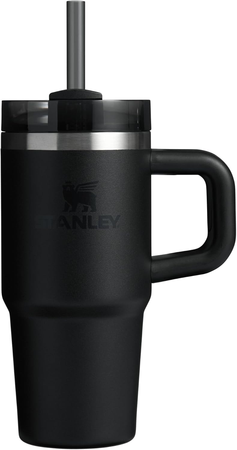 STANLEY Quencher H2.0 Tumbler with Handle and Straw 30 oz | Flowstate 3-Position Lid | Cup Holder Compatible for Travel | Insulated Stainless Steel Cup | BPA-Free | Nectarine