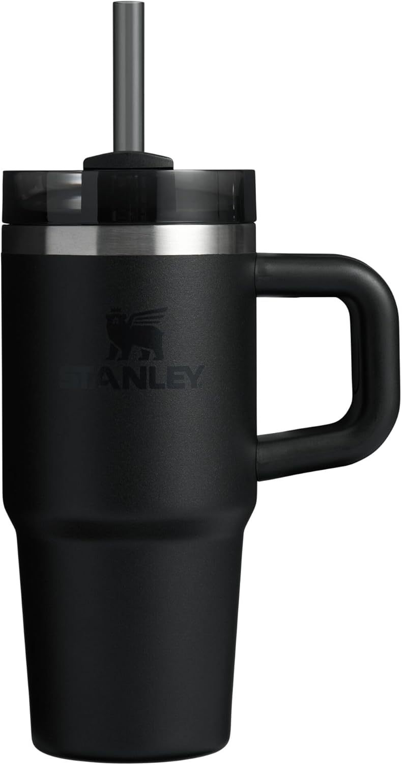STANLEY Quencher H2.0 Tumbler with Handle and Straw 30 oz | Flowstate 3-Position Lid | Cup Holder Compatible for Travel | Insulated Stainless Steel Cup | BPA-Free | Nectarine