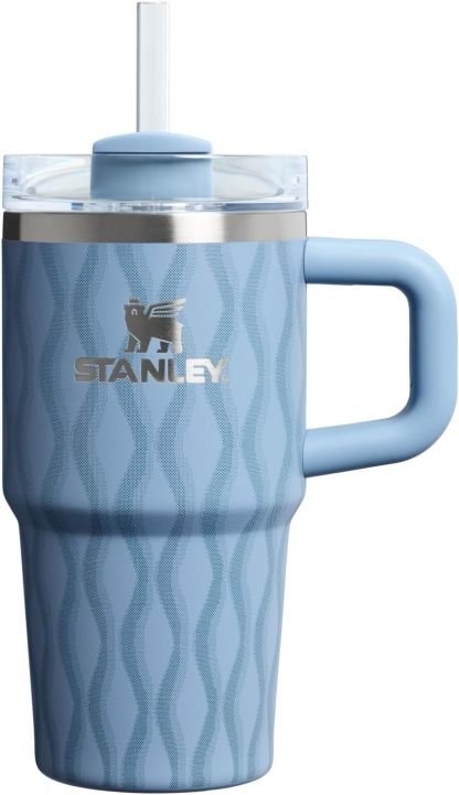 STANLEY Quencher H2.0 Tumbler with Handle and Straw 30 oz | Flowstate 3-Position Lid | Cup Holder Compatible for Travel | Insulated Stainless Steel Cup | BPA-Free | Nectarine
