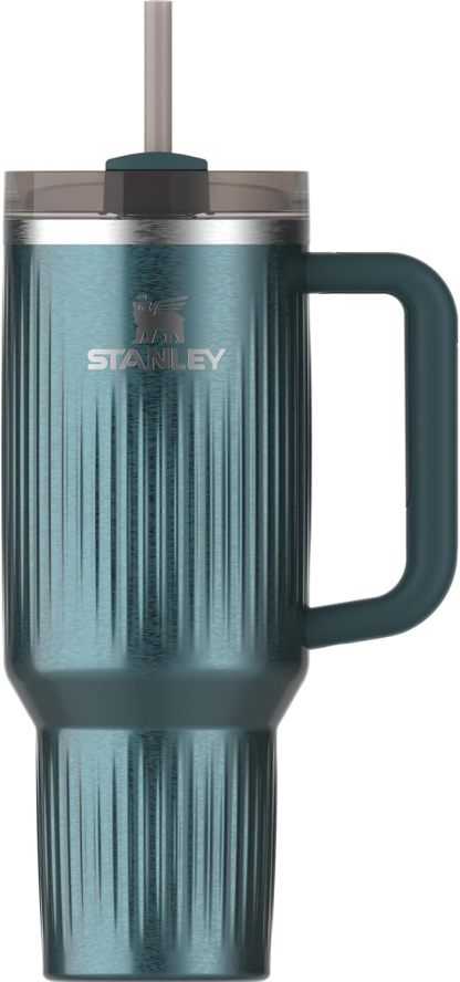 STANLEY Quencher H2.0 Tumbler with Handle and Straw 30 oz | Flowstate 3-Position Lid | Cup Holder Compatible for Travel | Insulated Stainless Steel Cup | BPA-Free | Nectarine