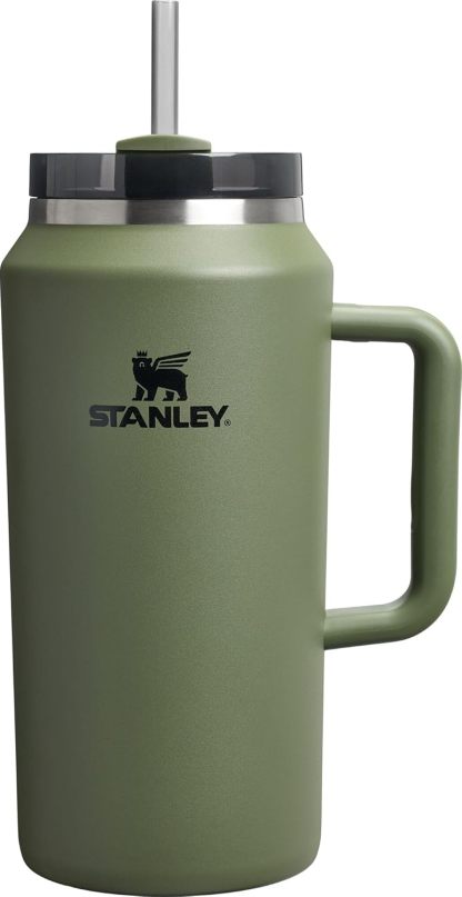 STANLEY Quencher H2.0 Tumbler with Handle and Straw 30 oz | Flowstate 3-Position Lid | Cup Holder Compatible for Travel | Insulated Stainless Steel Cup | BPA-Free | Nectarine