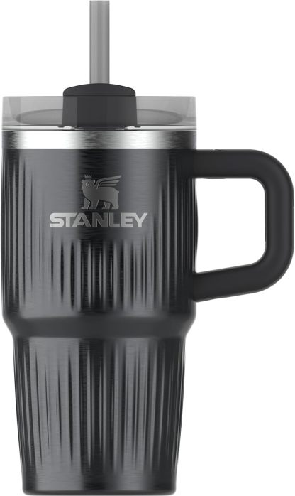 STANLEY Quencher H2.0 Tumbler with Handle and Straw 30 oz | Flowstate 3-Position Lid | Cup Holder Compatible for Travel | Insulated Stainless Steel Cup | BPA-Free | Nectarine