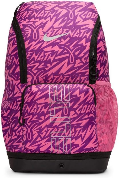 Nike, Unisex, Varsity Elite Backpack (32L), Black/Black/Metallic Silver, One Size