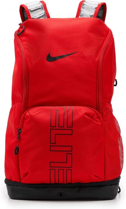 Nike, Unisex, Varsity Elite Backpack (32L), Black/Black/Metallic Silver, One Size