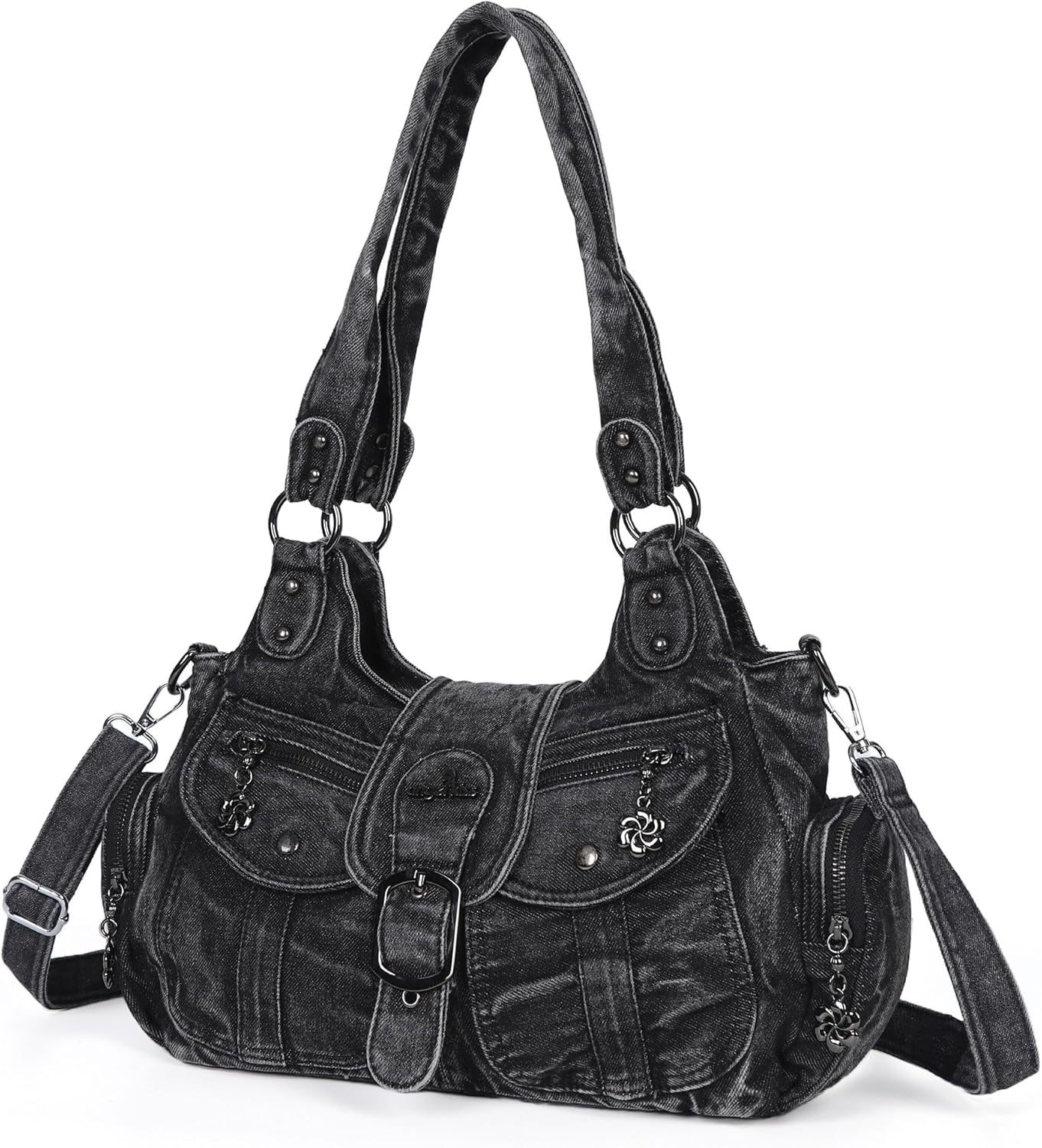 Angel Kiss Top-Handles Bag, Women's Hobo Handbag, 13.7"L 8.6" H 5.1" W