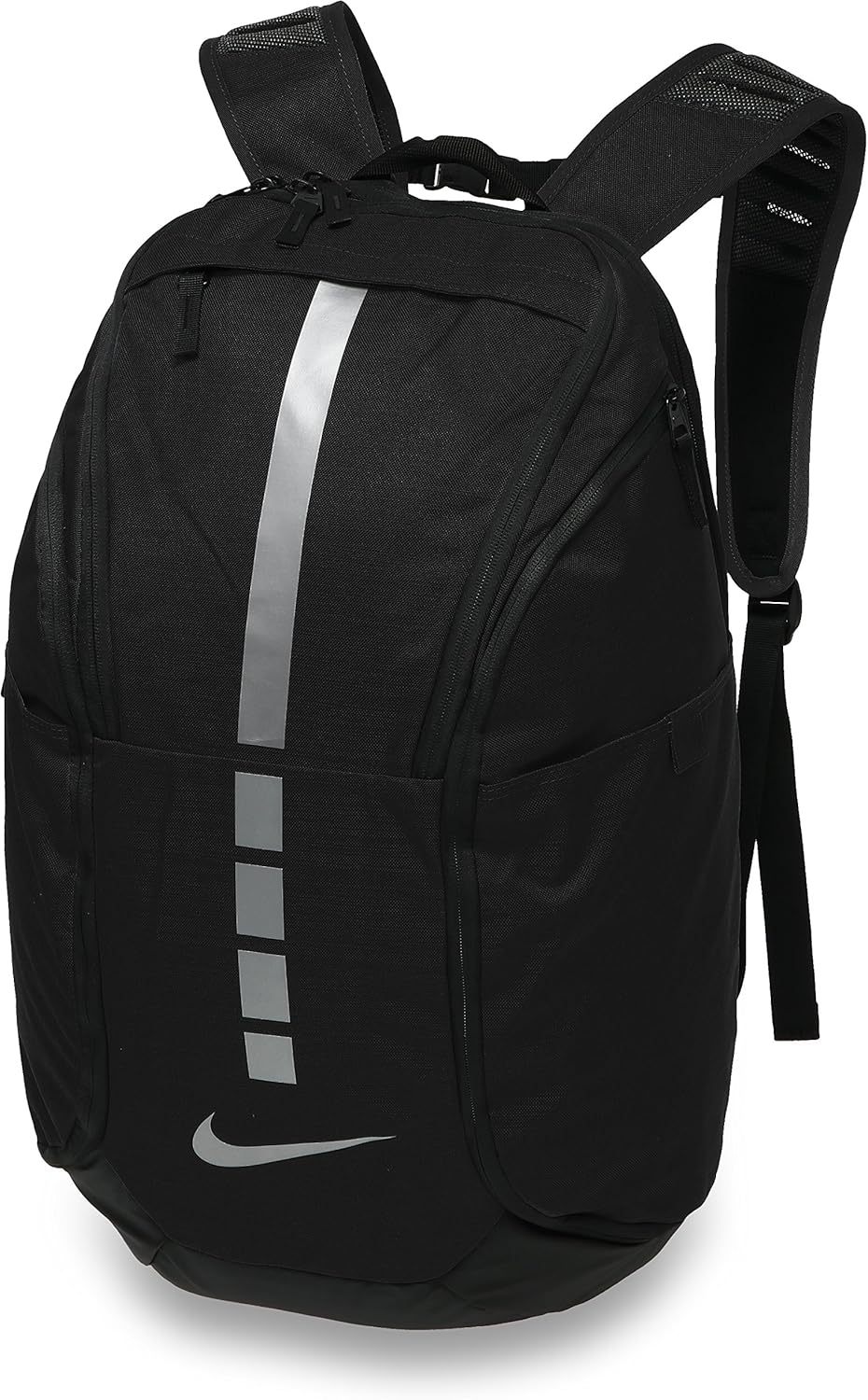 Nike, Unisex, Varsity Elite Backpack (32L), Black/Black/Metallic Silver, One Size
