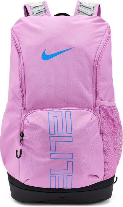Nike, Unisex, Varsity Elite Backpack (32L), Black/Black/Metallic Silver, One Size