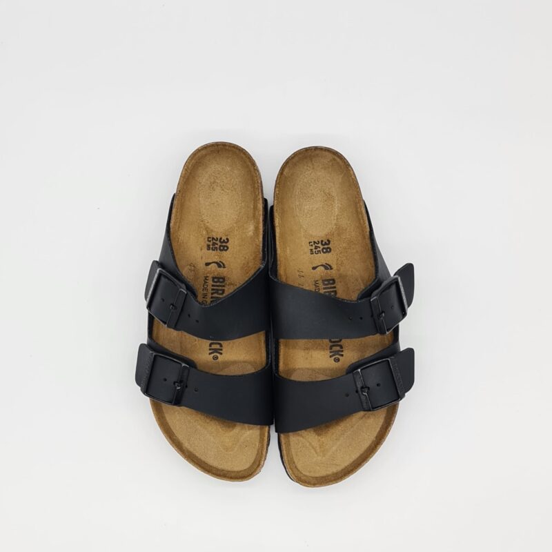 Birkenstock Arizona nero ciabatte unisex