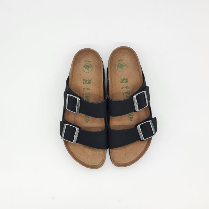 Birkenstock Arizona nera vegan Ciabatte Unisex