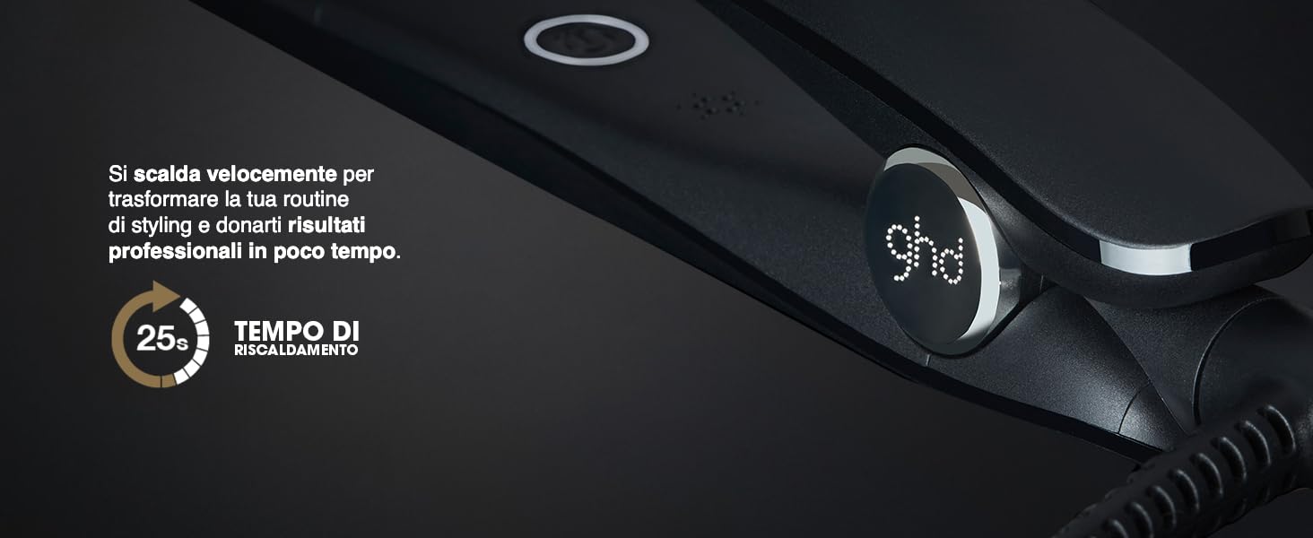 Il testo riporta "99%" e «TESTATO DA». Tagliacapelli nero senza fili con display digitale che mostra la percentuale, caratterizzato da un design ergonomico con protezione di fissaggio visibile.
