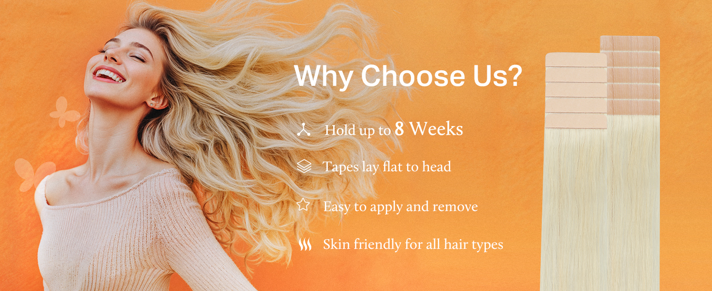 tape in hair extensions human hair