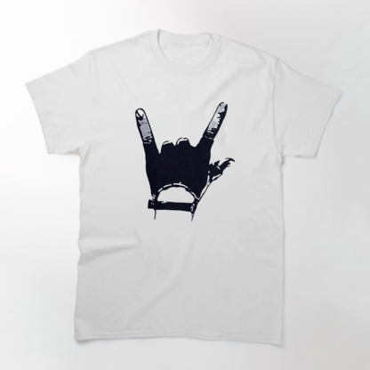 Men's ROCK Printed Short Sleeves T-Shirt