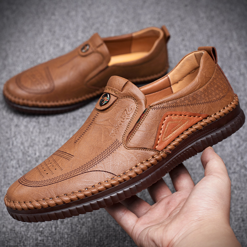 Last Day 50% OFF🔥2025 latest men's cowhide sole casual leather shoes