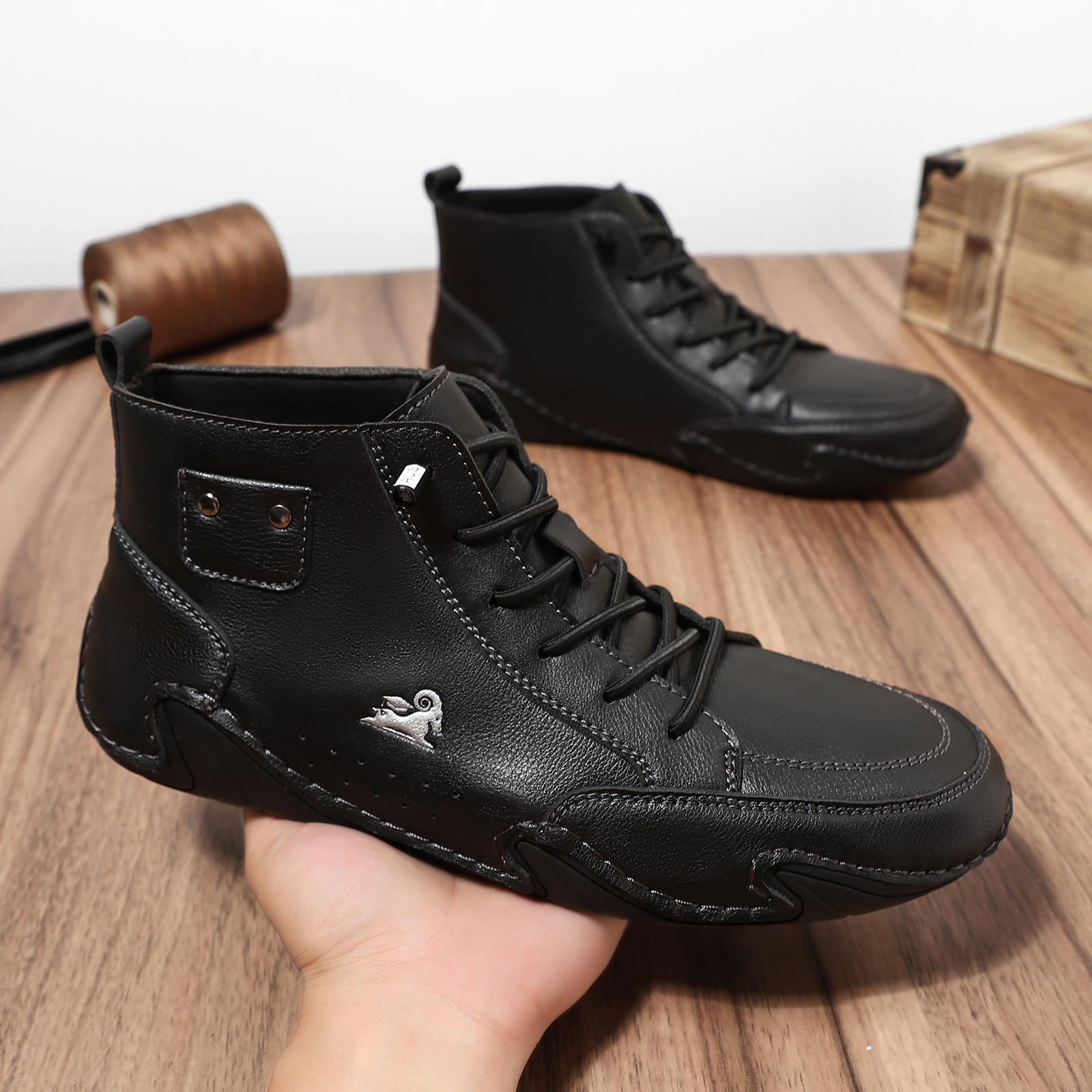 🔥Hot-selling recommendations 50% off today only🔥Men's authentic orthopedic high-top shoes to relieve foot pain