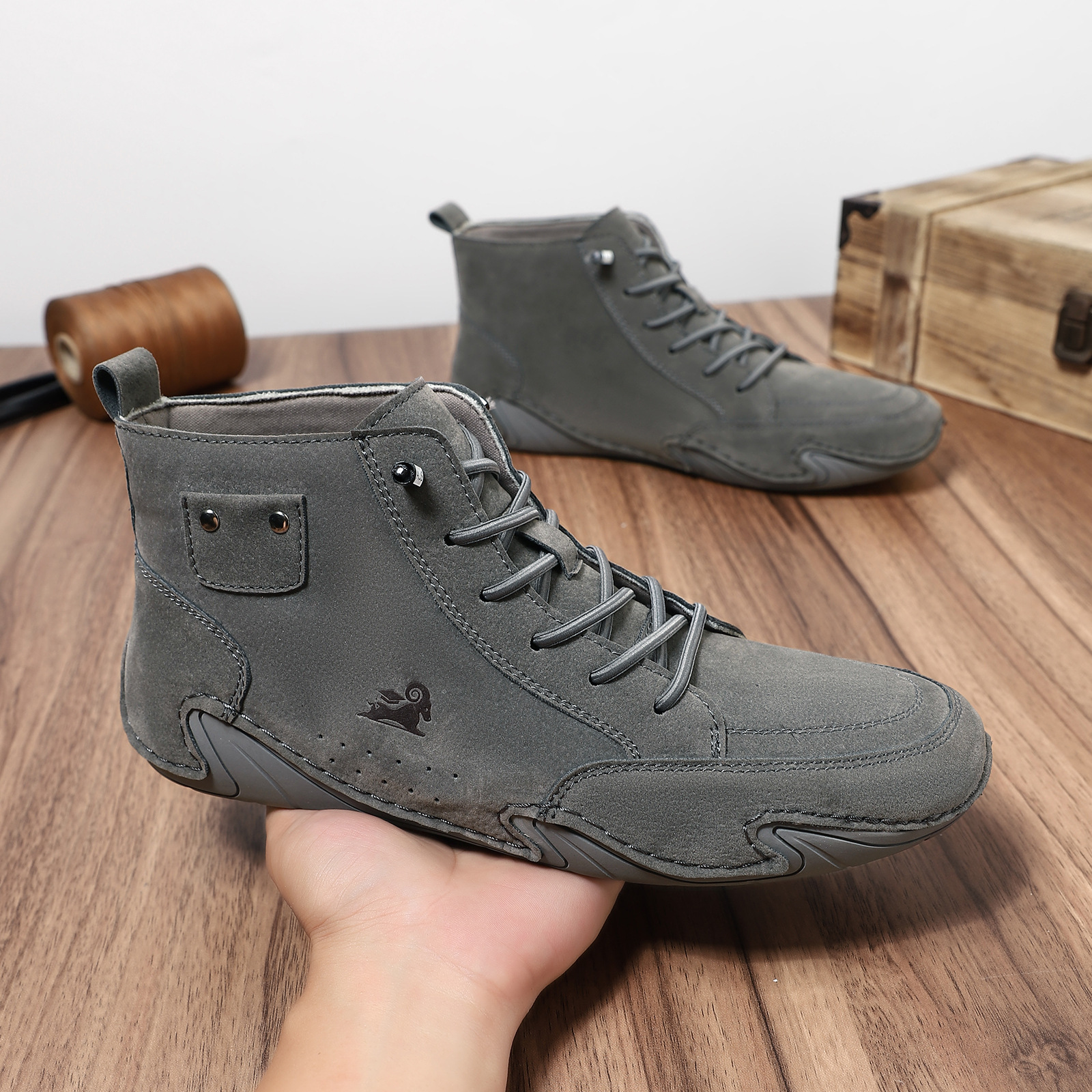 🔥Hot-selling recommendations 50% off today only🔥Men's authentic orthopedic high-top shoes to relieve foot pain